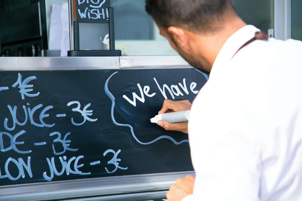 Food Truck Menu