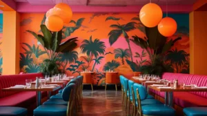 Miami Restaurant Wall Art