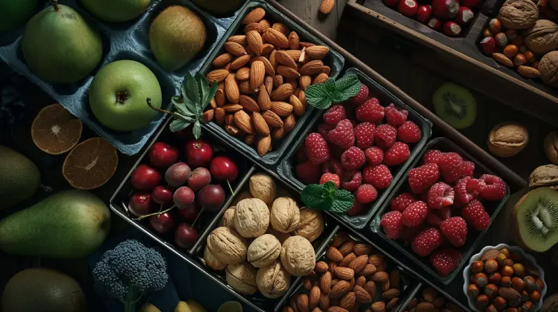 Fruits and Nuts for Flavor and Nutrition