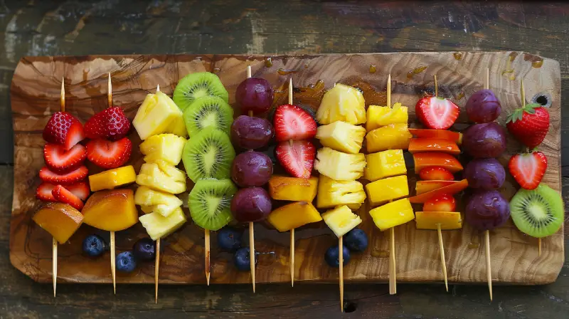 Healthy Desserts - Fruit Skewers