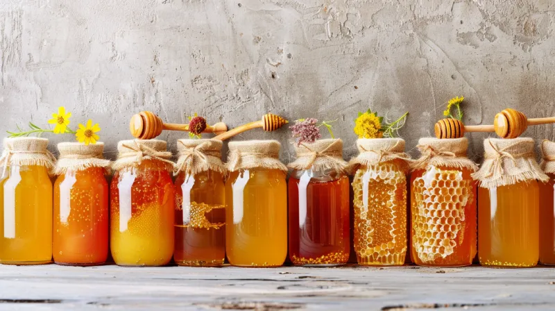 Healthy Desserts - honey