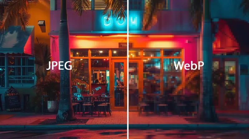 Resize Picture and convert JPEG to WebP