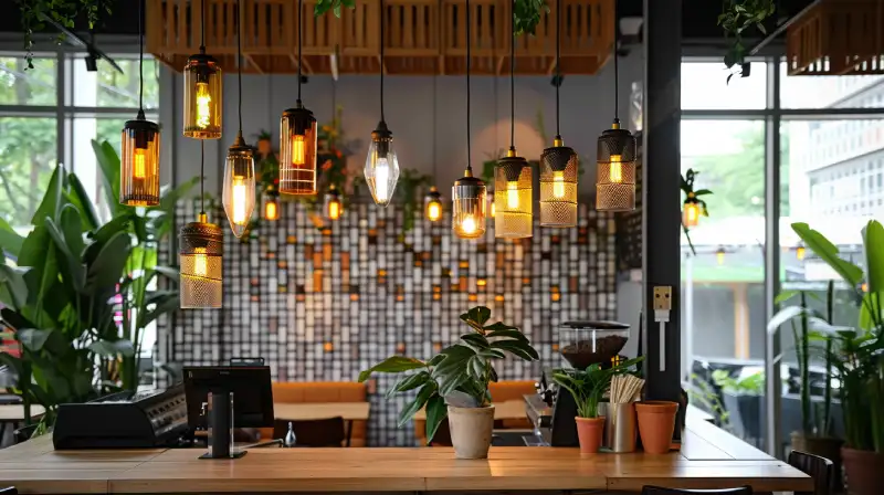 Lighting Design with Repurposed and Sustainable Elements