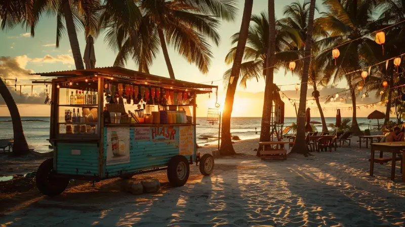 A Beach Cart Menu Made Easy