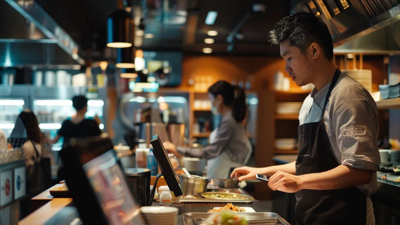 The role of iPos in Korean Grill Restaurants